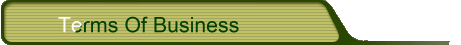 Terms Of Business